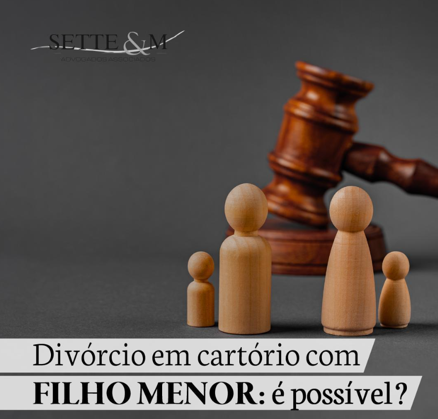 Divórcio em cartório com filho menor: é possível?