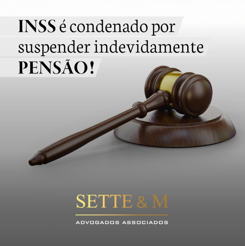 INSS é condenado por suspender indevidamente pensão!