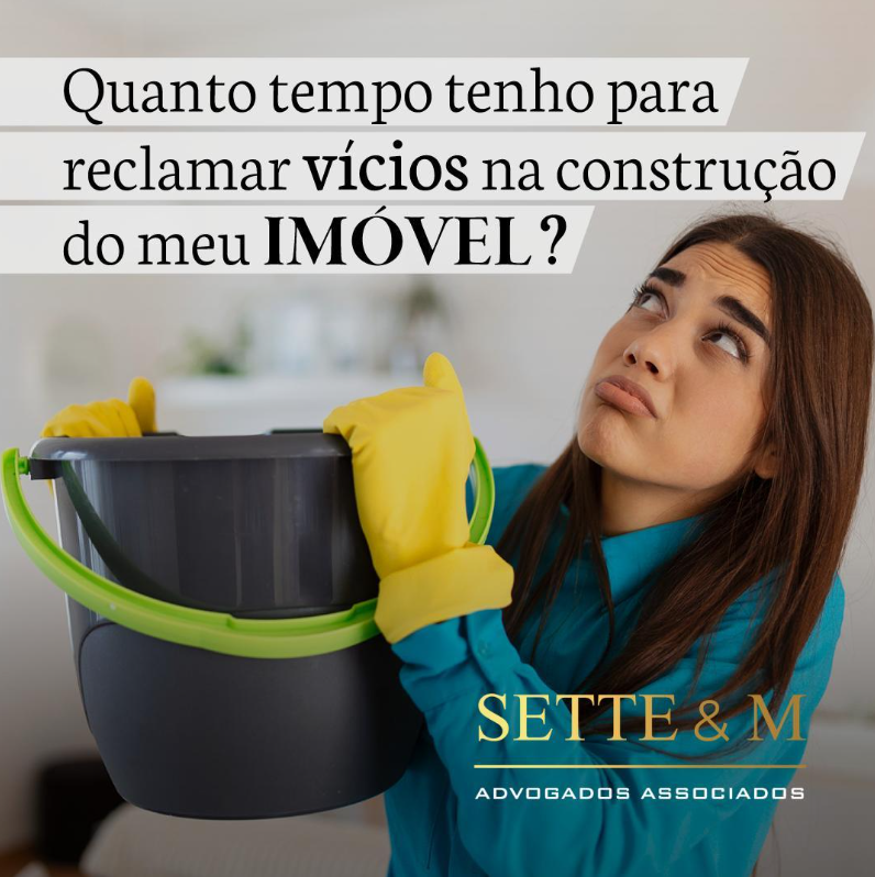 Quanto tempo tenho para reclamar vícios na construção do meu imóvel?