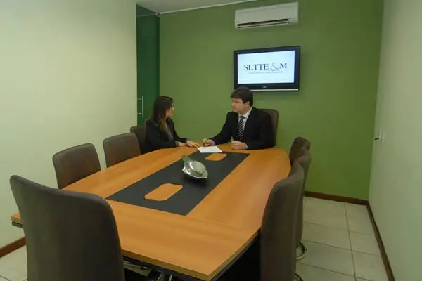 Sala de reunião Sette & M